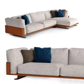 Longhi Ritual chaise lounge sofa